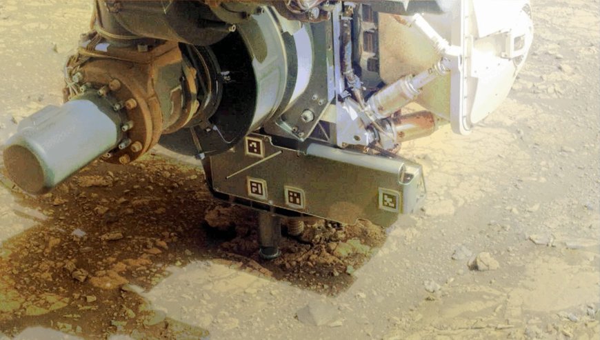 NASA's Perseverance Rover Investigates Ancient Mars Habitability by Grinding into 'Weird' Rock