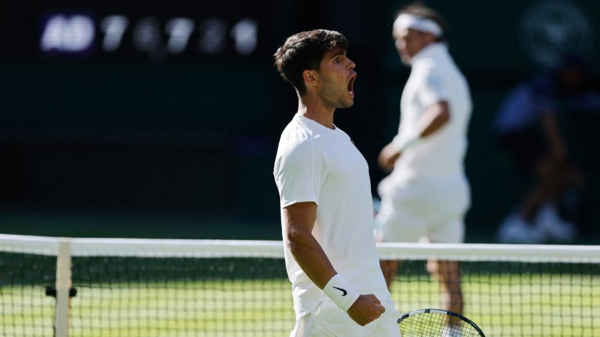Wimbledon 2025: Carlos Alcaraz overcomes tough challenge from Fabio Fognini to advance