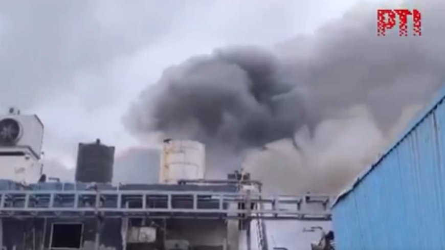 Massive Reactor Explosion at Sigachi Industries in Telangana Kills 10, Injures Many; Stock Plummets 11%