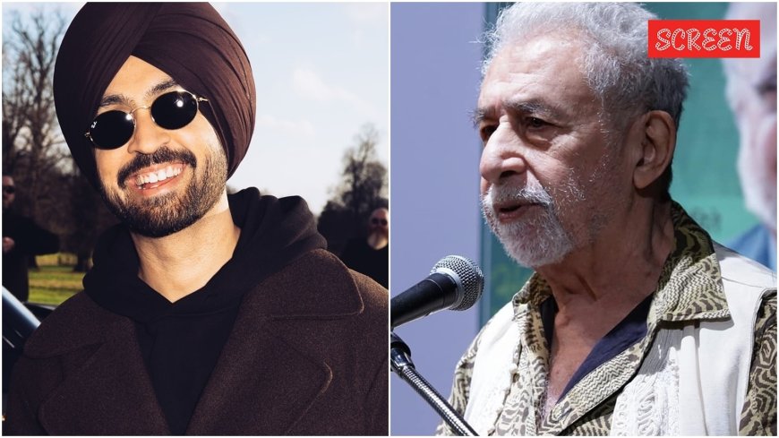 Naseeruddin Shah Criticized for Supporting Diljit Dosanjh in Sardaar Ji 3 Controversy