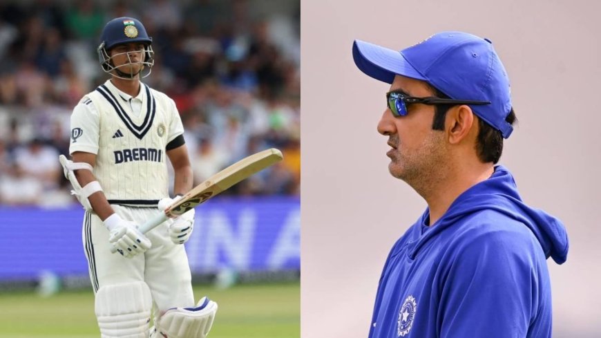 Gautam Gambhir Advises Yashasvi Jaiswal on Fielding Woes Ahead of 2nd Test
