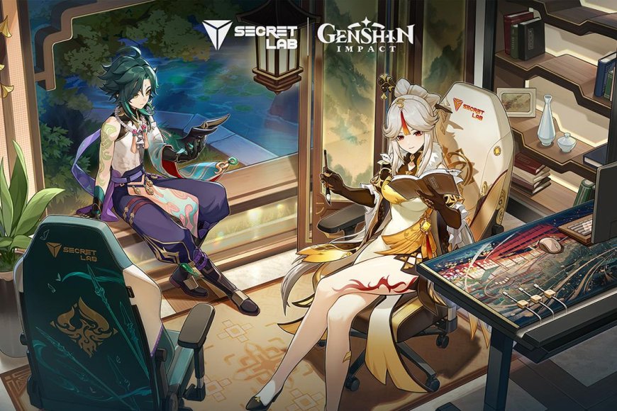 Secretlab Launches Genshin Impact Collaboration with Liyue-themed Chairs and Desk