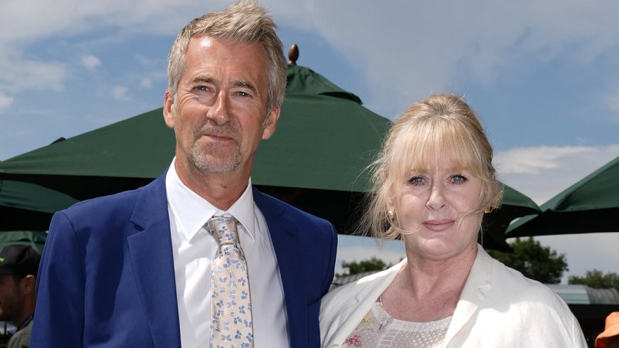 Sarah Lancashire and Husband Peter Salmon Join Cate Blanchett and Others at Wimbledon 2025