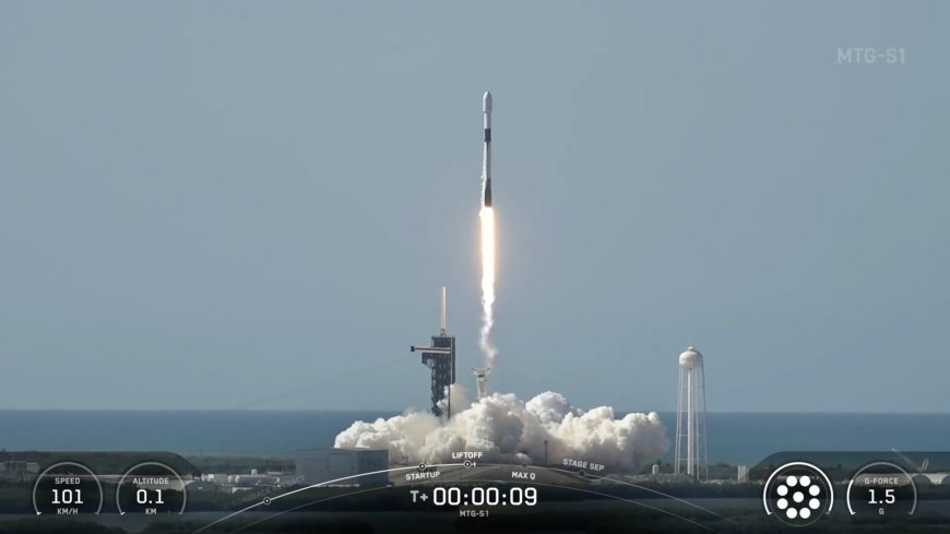 SpaceX Successfully Launches European Weather Satellite and Lands Rocket on Sea Ship