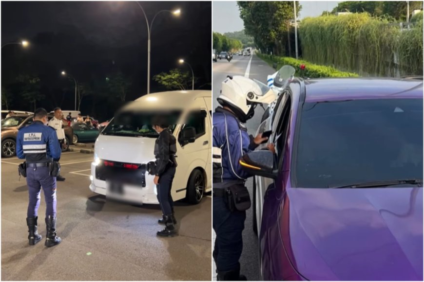 141 Vehicles Found with Illegal Modifications in Recent Crackdown by LTA