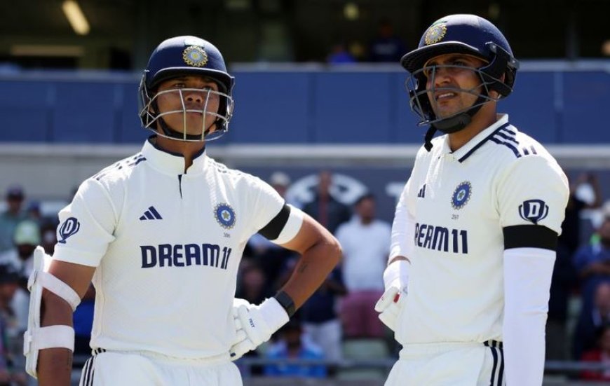 Shubman Gill and Yashasvi Jaiswal Shine in India's Strong Start at 2nd Test in Edgbaston