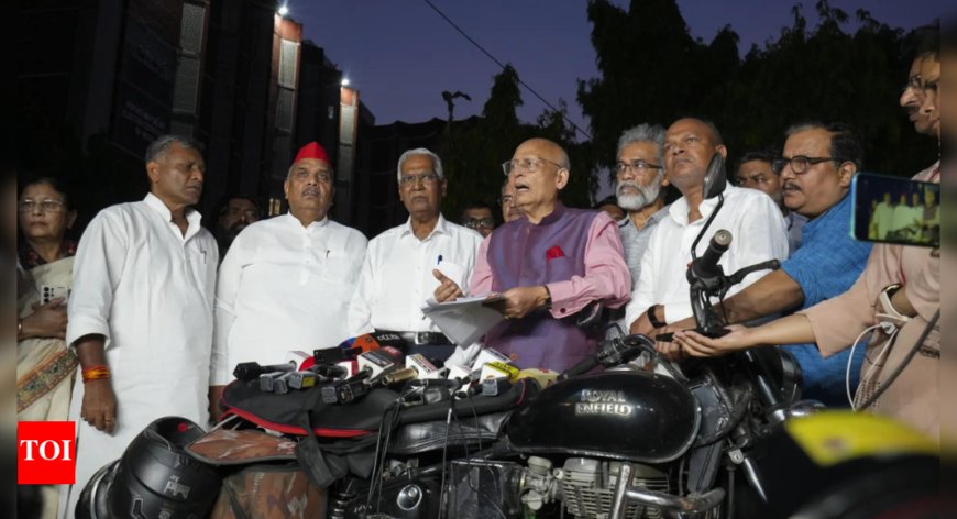 Opposition Parties Object to Bihar Electoral Roll Revision, Term it 'Votebandi'