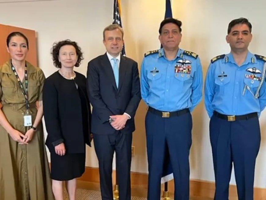 Pakistan Air Force Chief Enhances Defence Ties During US Visit