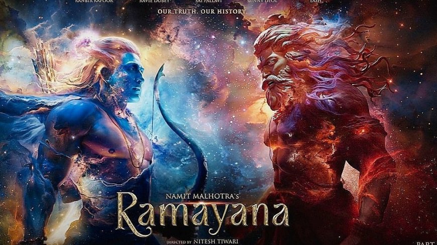 First Look at 'Ramayana' Film: Ranbir Kapoor, Yash, Sai Pallavi Star in Epic Saga Teaser