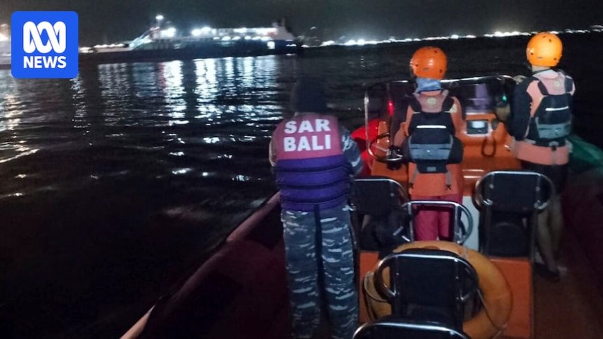 Over 30 survivors found after Bali-bound ferry sinks, leaving four dead