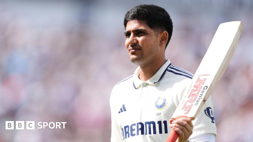 Shubman Gill's Record-Breaking 267 Sets India Up for Victory Against England