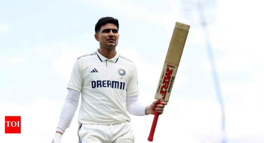 Shubman Gill Makes History with Record-Breaking Test Innings