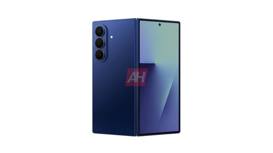 Samsung Galaxy Z Fold 7 live images reveal new blue color and slimmer design
