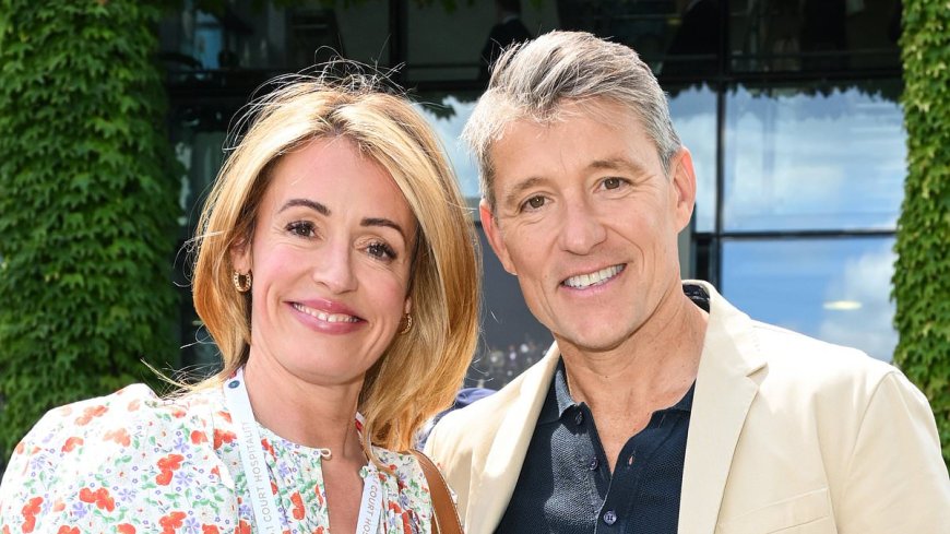 Cat Deeley Stuns in Floral Dress at Wimbledon Alongside This Morning Co-Star Ben Shephard and Other Celebrities