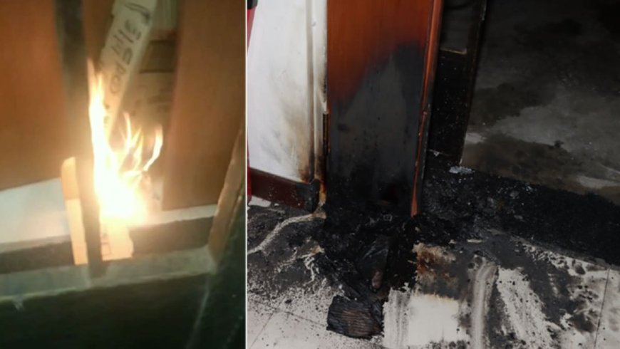 Man jailed for setting fire to flat after grandma didn't open gate