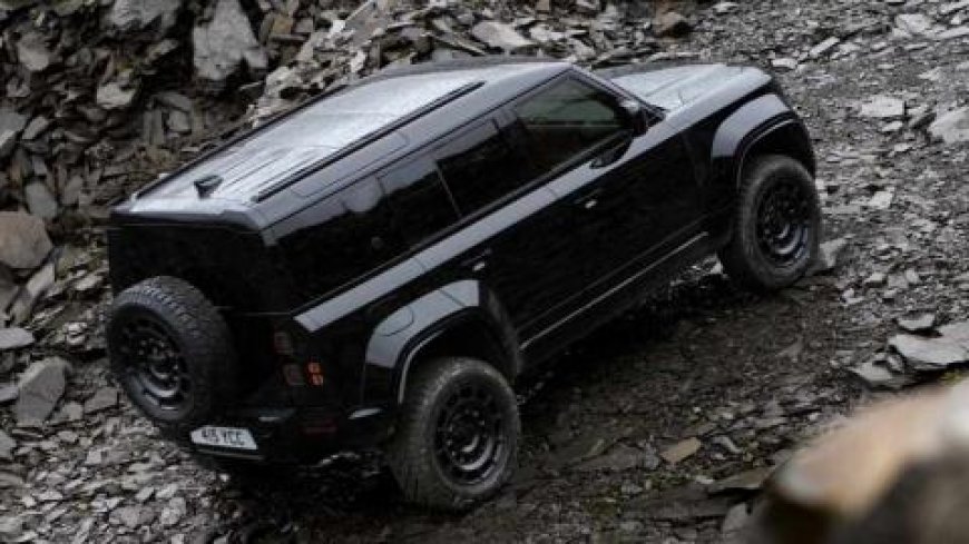 Land Rover unveils the all-black Defender OCTA Black Edition