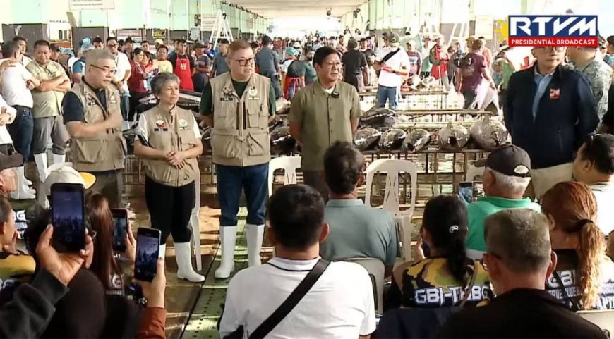 President Marcos Jr. Promises to Enhance Fisheries Sector with New Ports and Cold Chain System