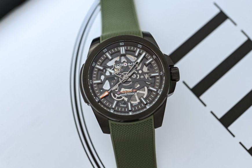 Norqain Independence Skeleton Watch: New 40mm Compact Case Release