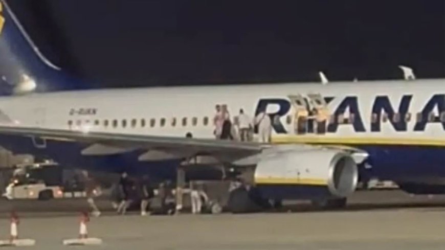 Ryanair passengers escape 'fire' on Majorca airport plane, 18 injured