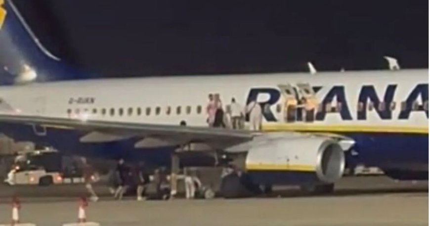 Ryanair Plane Fire in Spain: 18 Injured as Passengers Exit via Wing