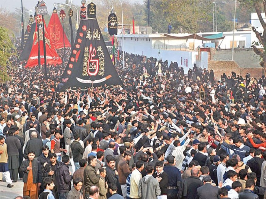 Major cities increase security for Muharram 9 processions