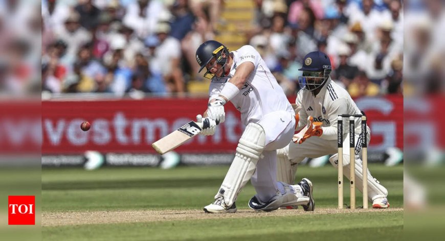 England's Jamie Smith Shines in 2nd Test Against India at Edgbaston
