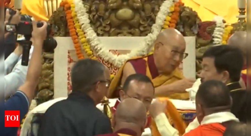 Kiren Rijiju attends Dalai Lama's birthday celebration amid India-China tensions