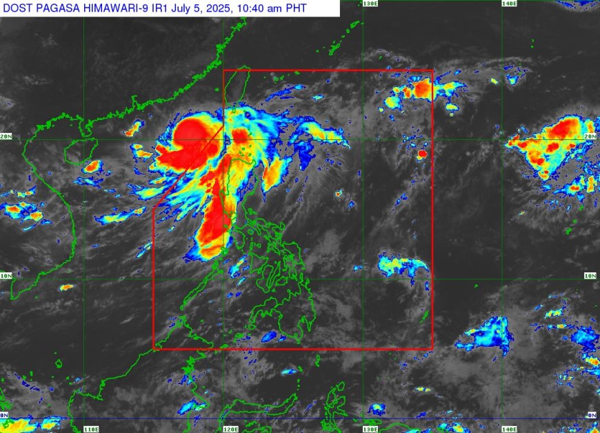 Tropical Storm Bising and Southwest Monsoon Affecting Philippines