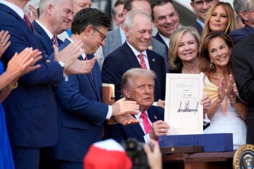 Trump Signs Tax and Spending Bill on July 4