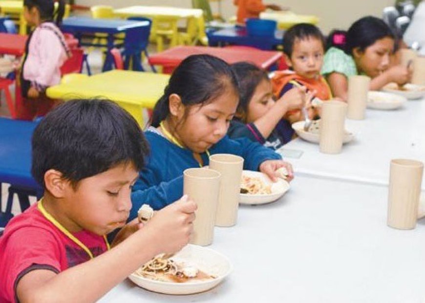 Nutrición clave en la recuperación de niños con sarampión