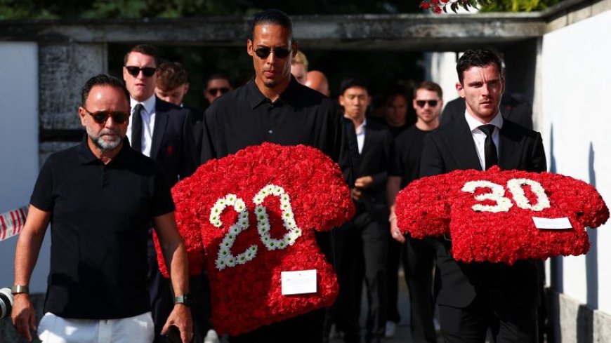 Diogo Jota: Funeral Held for Liverpool Player and Brother