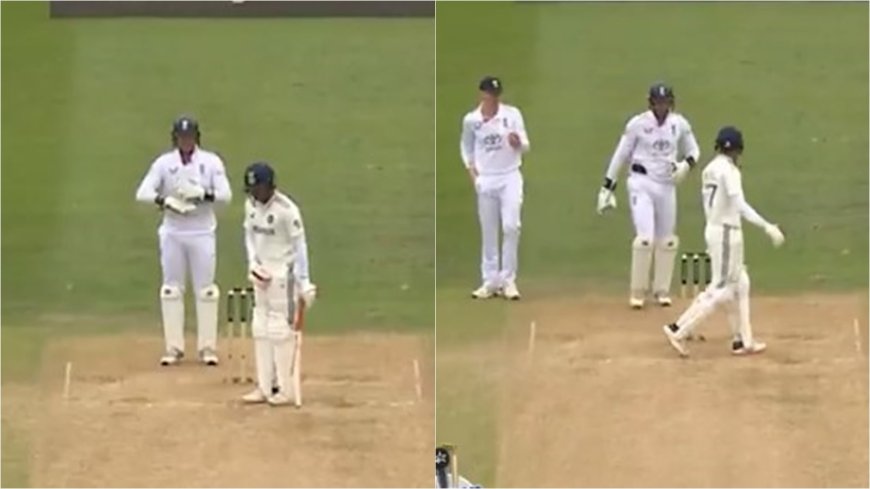 Shubman Gill and Harry Brook share banter during IND vs ENG Test at Edgbaston