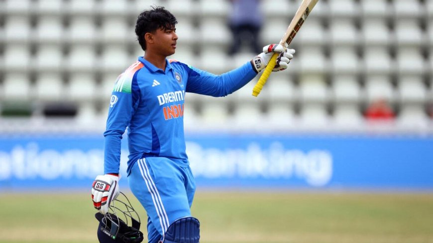 Vaibhav Suryavanshi Sets Record for Fastest Century in ENG vs IND U-19 Youth ODI Match