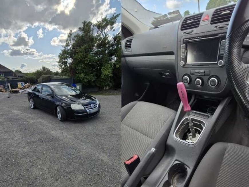 Gardai Discover Volkswagen with Screwdriver as Gearstick