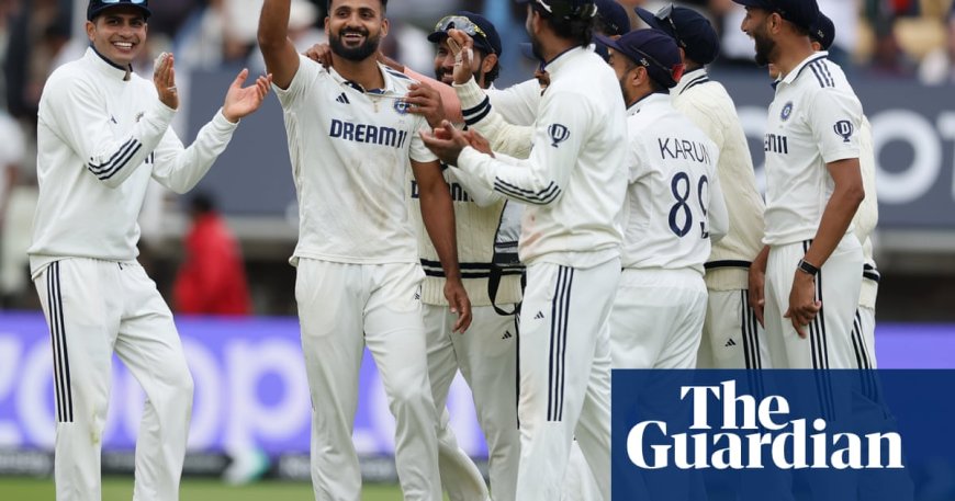 India levels Test series with dominant win over England led by Akash Deep's six wickets
