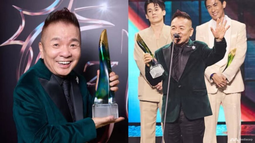 Actor Marcus Chin feared heart attack during Star Awards win