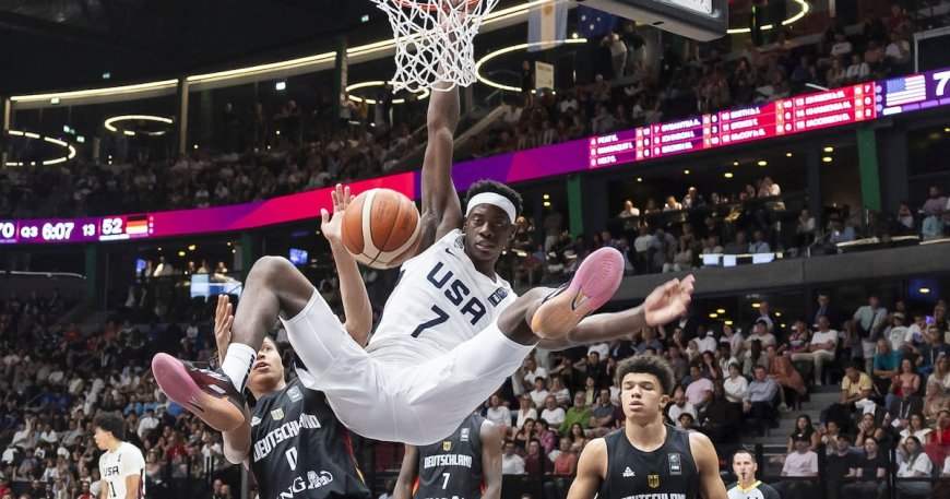 BYU basketball player AJ Dybantsa wins gold at FIBA U19 World Cup