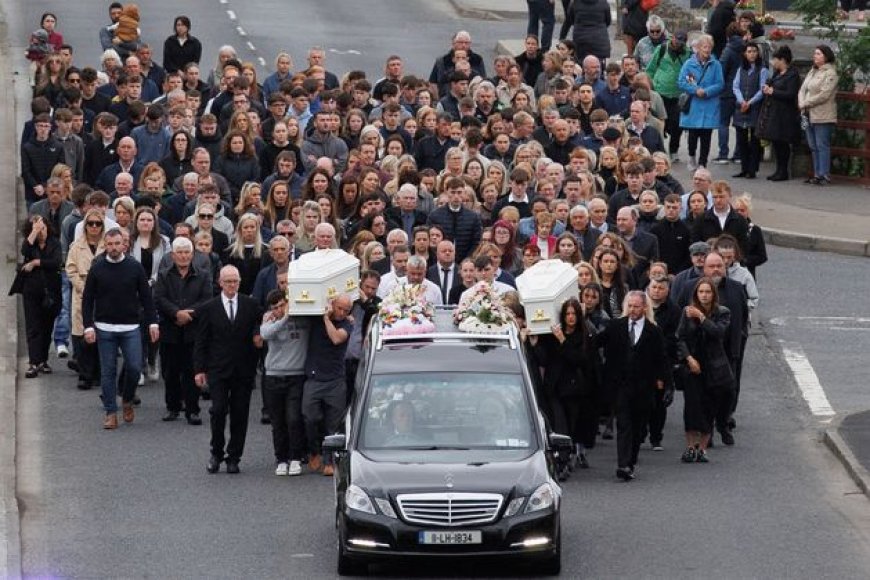 Heartbreaking Tribute at Funeral for Natalie and Ella McLaughlin