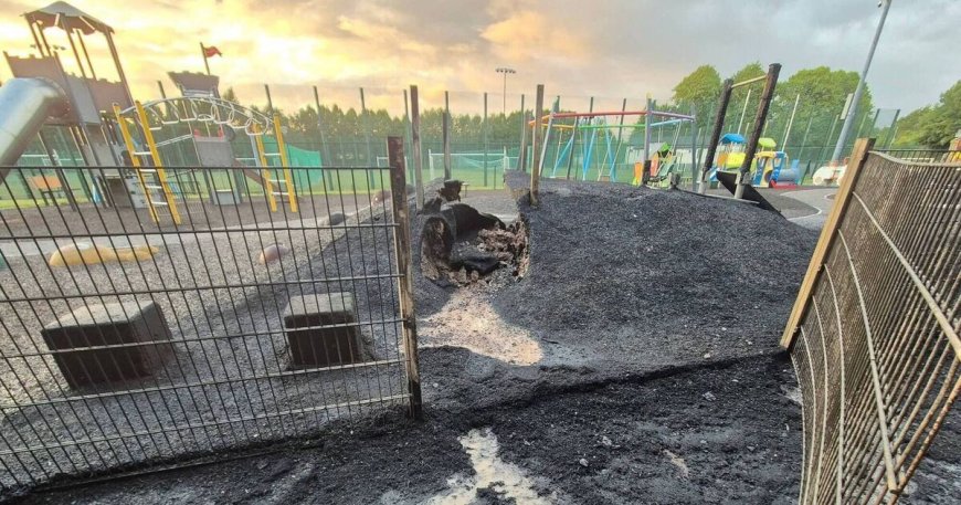 Carrigtwohill Playground Severely Damaged in Arson Attack