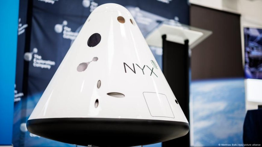 German space capsule carrying ashes of 166 people lost during return to Earth