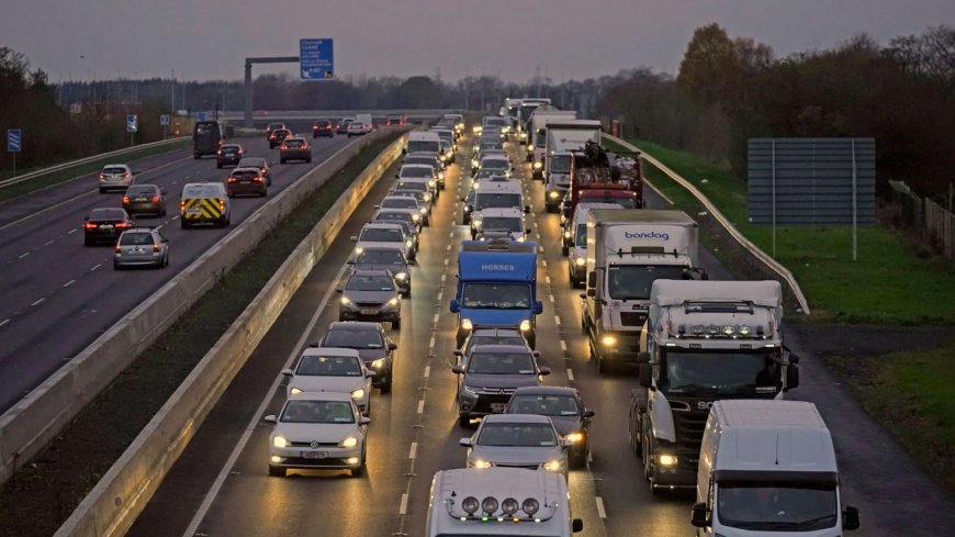 Traffic Chaos on Dublin's M50 Due to Vehicle Fire and Protest - Commuters Urged to Avoid Area