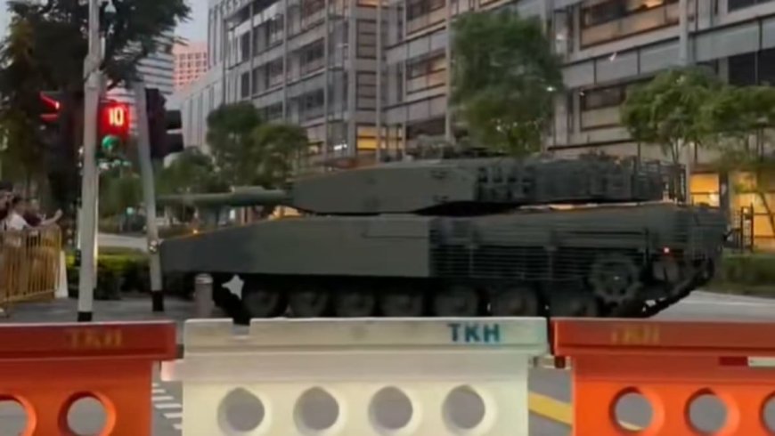 Tank at National Day Parade 2025 Hits Traffic Light Due to Technical Issue: MINDEF