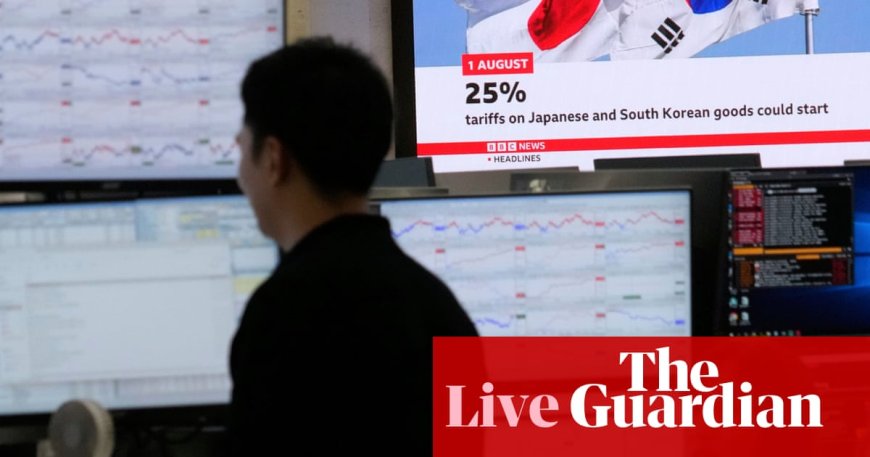Stock markets remain steady as Trump hints at flexibility on August 1 tariff deadline