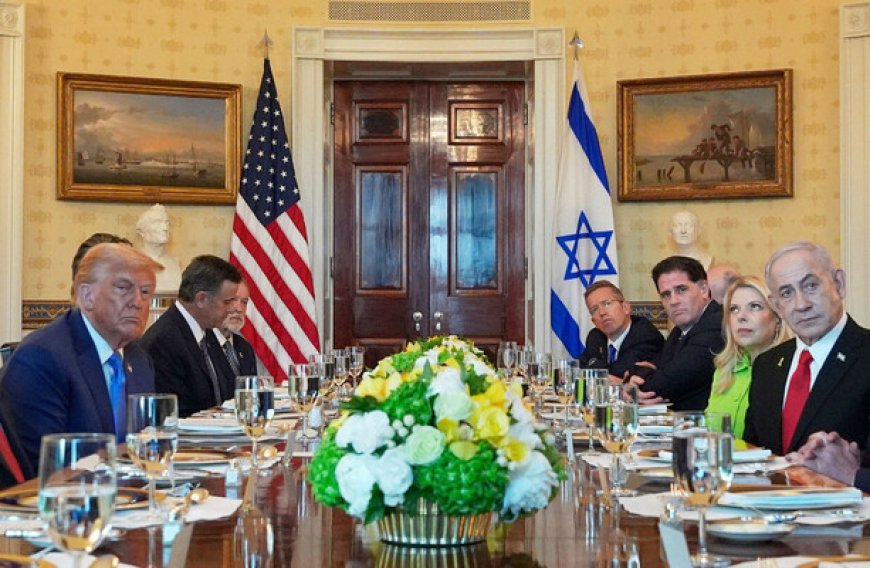 Netanyahu Nominated Trump for Nobel Peace Prize During White House Dinner