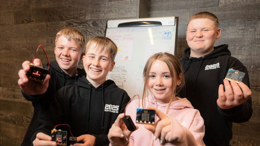 Tipperary Students Showcase STEM Projects at Microsoft Event
