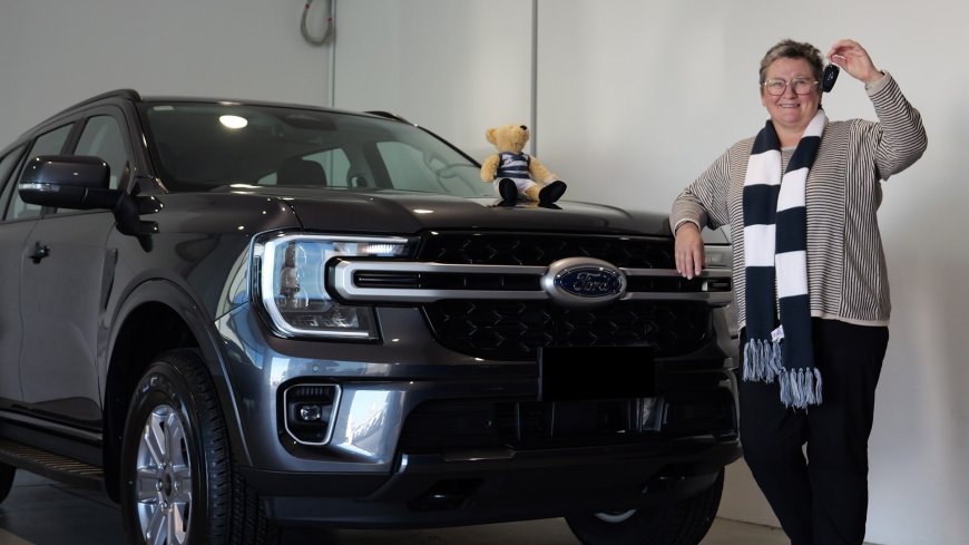 Geelong Cats Fan Wins Brand New Ford Everest in 2025 Hoops Raffle