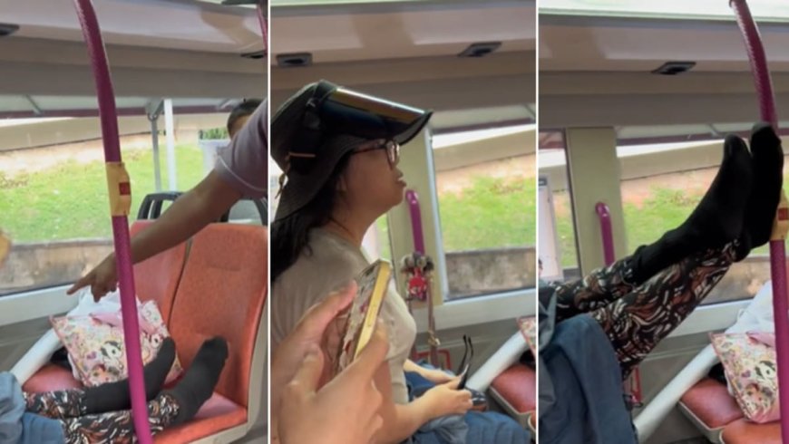 Woman Faces Court Charges for Allegedly Hitting Bus Driver After Refusing to Remove Feet from Seat