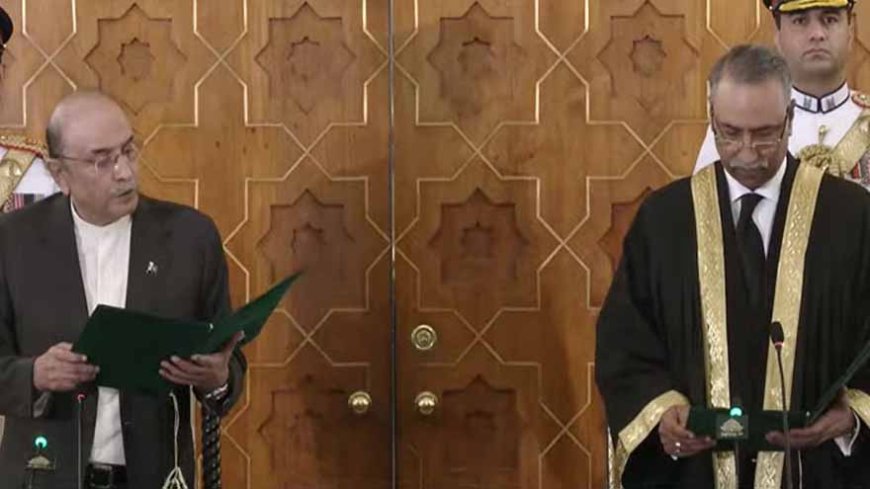 Justice Sarfraz Dogar Sworn in as Chief Justice of Islamabad High Court