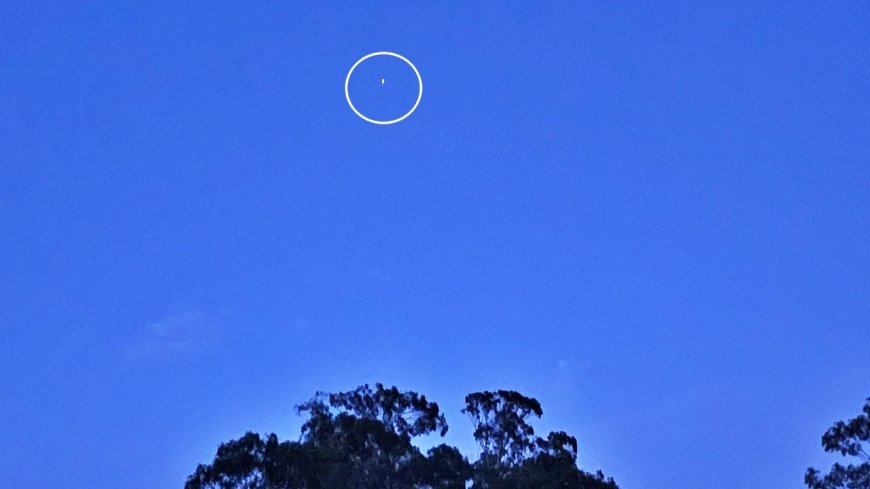 Indian Astronaut on International Space Station Spotted Over India from Kodaikanal