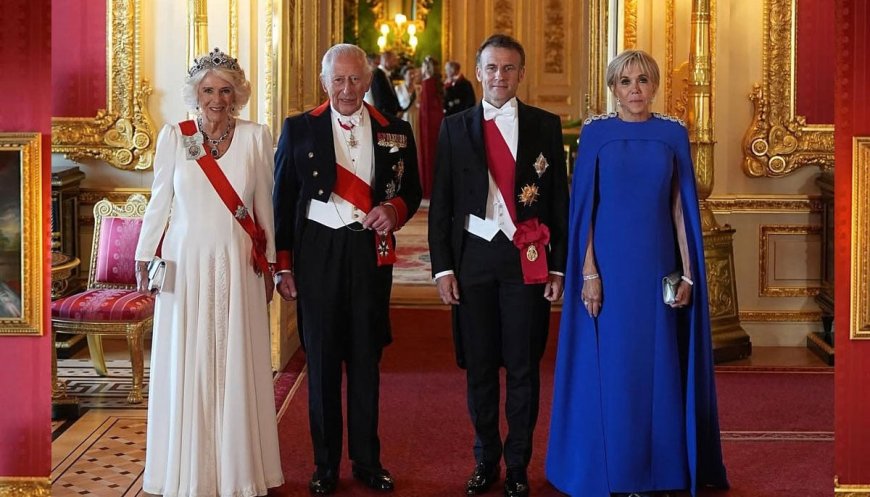 King Charles oversees preparations for State Banquet at Windsor Castle